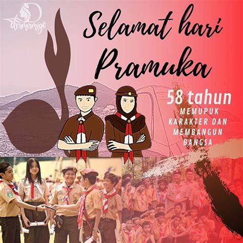 Keren Poster Ulang Tahun Pramuka Ke 58 - Koleksi Poster