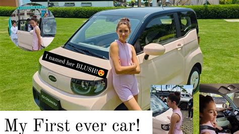 kendra kramer got her first ever car name blush😍 youtube