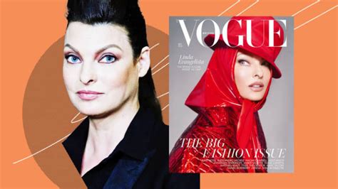 Linda Evangelista Has Face Taped Back For ‘vogue Cover After