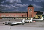 Der Tower am alten Flughafen-München in Riem - Der alte Flughafen ...