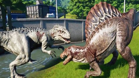 Indominus Rex Vs Spinosaurus Jurassic World Spoilers My Xxx Hot Girl