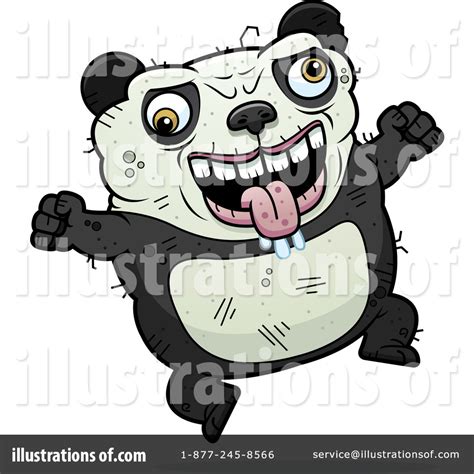 Ugly Panda Clipart 1103345 Illustration By Cory Thoman