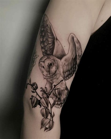 11 Best Barn Owl Tattoo Ideas Youll Have To See To Believe Alexie