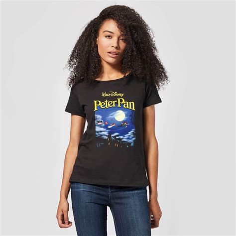 Disney Cotton Peter Pan Cover T Shirt In Black Lyst