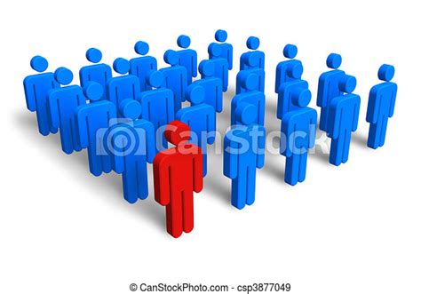 Stock Illustration Of Individuality Concept Csp3877049 Search Vector
