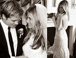 Casamento de Jennifer Aniston e Brad Pitt no ano 2000 em Malibu na ...