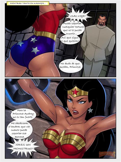 Sexy Wonder Woman Vandalized Comic