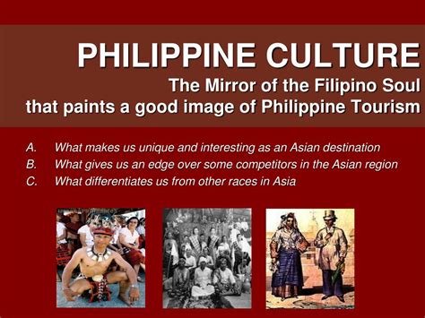 The Filipino Culture Presentation Philippines The United States