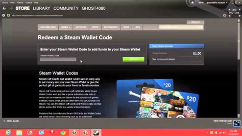 How To Put Steam T Cards On Your Steam Account Youtube