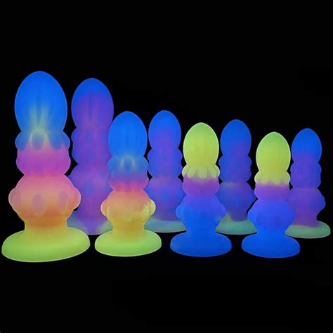Liquid Silicone Anal Dildo Butt Plug Sex Toys For Womans Masturbation