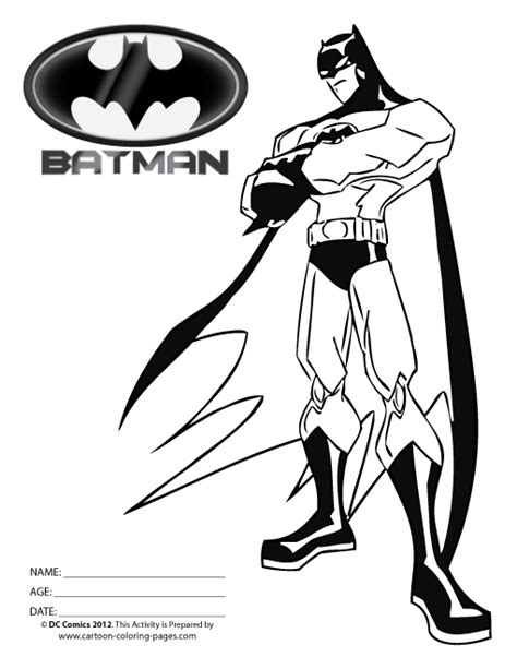 Batman 76922 Superheroes Printable Coloring Pages