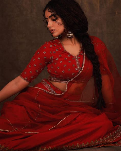 Red Hot Anupama Parameswaran In Saree Bollywood Fever