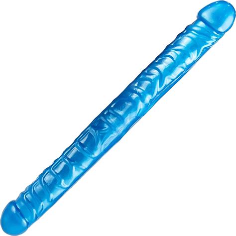 Realistic Double Blue Dildo Sex Toy For Adults 135 Double Sided Dildos For