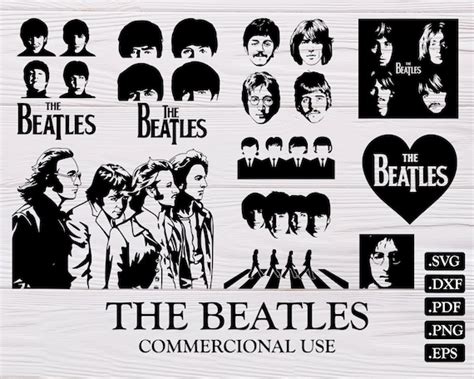 The Beatles Svg Beatles Svg The Beatles Music Svg The Etsy