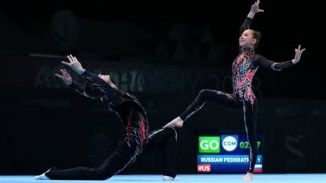Fig Acrobatic Gymnastics World Championships Baku Día 1 Tyc Sports