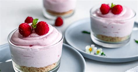 Eggless Raspberry Mousse Cups My Sweet Infusion