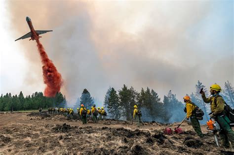 Wildfires Threaten Homes Land Across 10 Western States