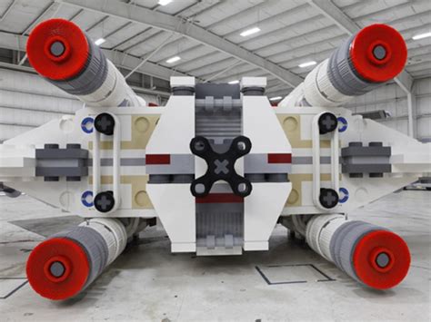 Life Sized Star Wars X Wing Fighter Is Worlds Largest Lego Model Nbc