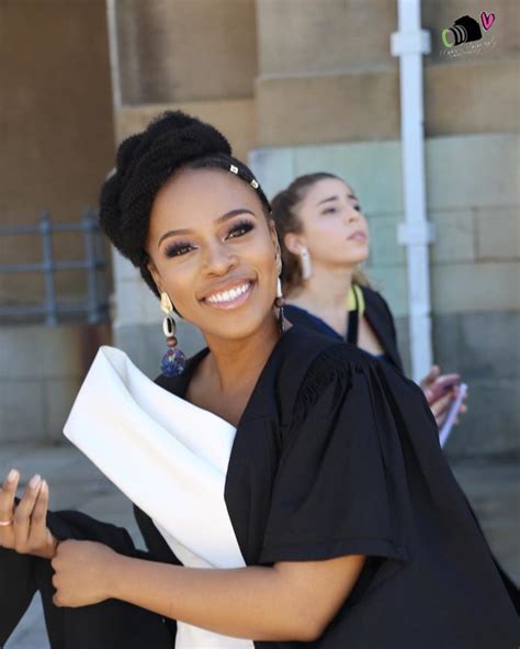 Nomzamo Mbathas Graduation Dress Was Astounding But The Powerful