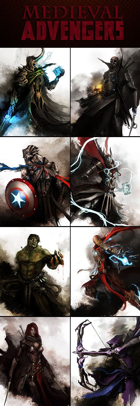 The Avengers As World Of Warcraft Characters Techeblog