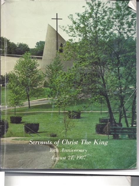 Servants Of Christ The King 1987 And 1989 Community Directories Pdf