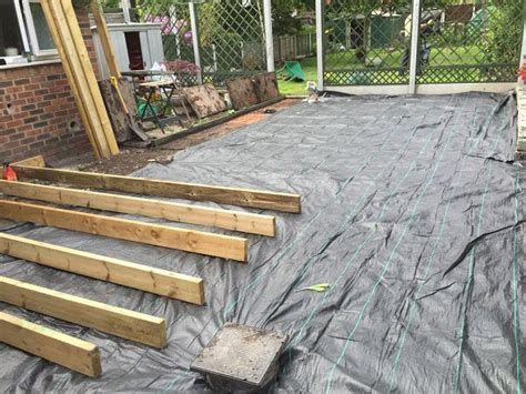 Groundtex Heavy Duty Weed Control Fabric Used Under Decking And Gravel