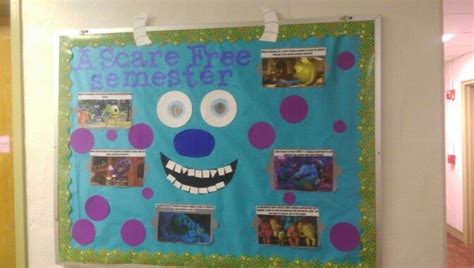 monsters university themed ra bulletin board … disney themed classroom ra bulletin boards