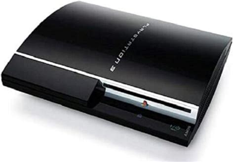 Playstation 3 Backwards Compatible Console In Black 60 Gb