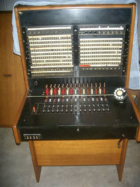 1920s 50s Antique Bell System Western Electric Telephone Switchboard