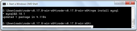 Nodejs Mysql Mariadb Web Server In Pc Insert Update Delete