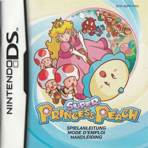 Super Princess Peach 2005 Nintendo Ds Box Cover Art Mobygames
