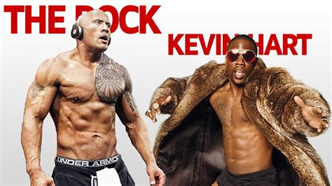 The Rock And Kevin Hart Hilarious Gym Motivation And Workout Videos
