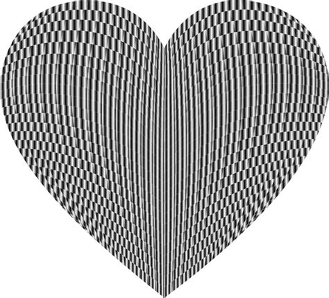3d Prismatic Grid Heart 5 Openclipart