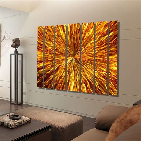 Top 15 Of Large Abstract Metal Wall Art