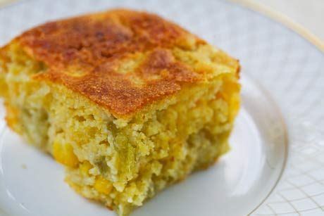 All you need is a box of jiffy golden yellow cake mix and a bunch of fresh peaches. A little Green Chil Cornbread to go with your chili!! | Game Day | Pinterest | Cornbread, Sour ...