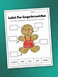 Free Printable Gingerbread Man Worksheets For Kids
