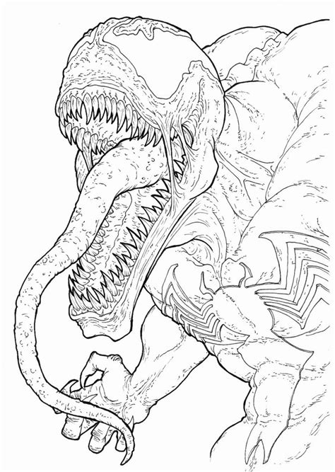 Moved into a workshop, where he and other failed government test subjects were tortured and experimented on, the dead pool was a betting pool run between the inmates. Coloring Pages Of Venom - Coloring Home