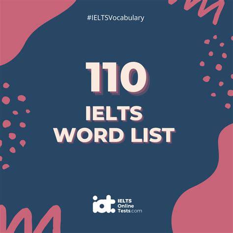 New 100 Ielts Words Ielts Vocabulary List 124 Ielts Free English