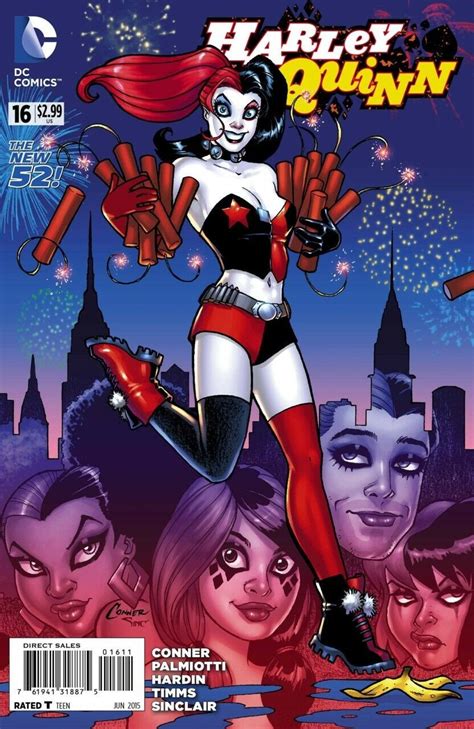 Harley Quinn Vf Nm Nm Amanda Conner Cover The New