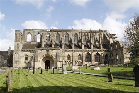 Malmesbury Abbey From The Grounds The Garden Annex