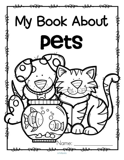 Pets Coloring Pages Preschool Coloring Pages