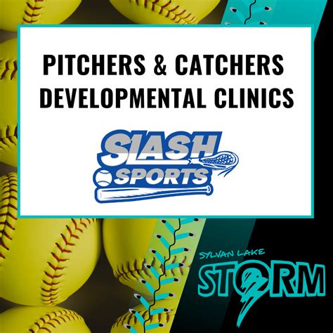 Softball Pitchers Catchers Development Clinics Sylvan Lake
