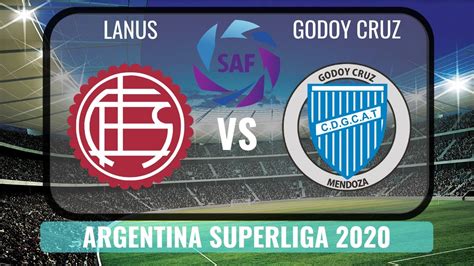 A win for one team, a win for the other team or a draw. Lanús vs Godoy Cruz 2020🔴| Argentina Superliga 2019-2020 ...