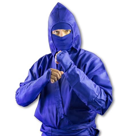 Blue Ninja Uniform Water Ninja Costume Blue Halloween Ninja Outfit