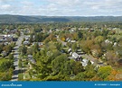 Greenfield Aerial View, Massachusetts, USA Stock Image - Image of ...