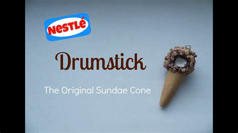 Polymer Clay Nestlé Ice Cream Drumstick The Original Sundae Cone Youtube