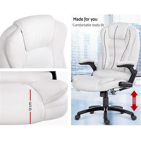 Artiss 8 Point Massage Office Chair Computer Desk Chairs Heated