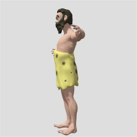 Caveman 3d Modelo 3d Turbosquid 1568314