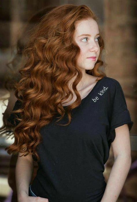 Beautiful Red Haired Teenager Francesca Capaldi Francescacapaldi Beauty Women Pretty Redhead