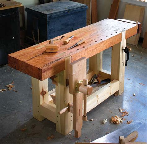 Traditional Workbench Woodworking Project Woodsmith Plans